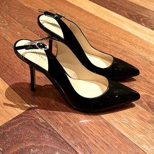 Ivanka Trump black sling back pump 4”